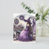 A Witch and Her Cat ポストカード (スタンド正面)