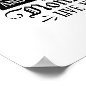 A Witch and her Little Monsters Live Here ポスター (角)