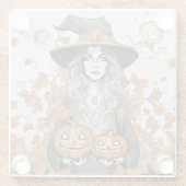 A witch's love ガラスコースター (裏面)