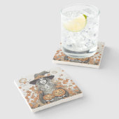 A witch's love ストーンコースター (横)