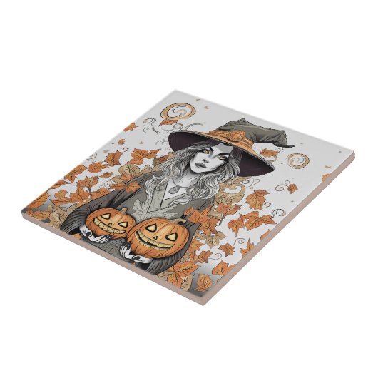 A witch's love タイル (側面)