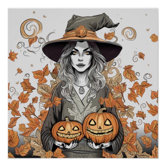 A witch's love ポスター (正面)