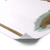 A Woman from Honduras, 1780 (coloured engraving) ポスター (角)