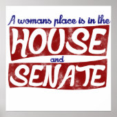 A womans place is in the house and senate ポスター (正面)