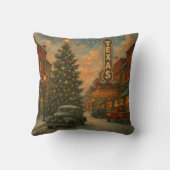 A Wonderful Christmas on the Streets of Texas クッション (裏面)