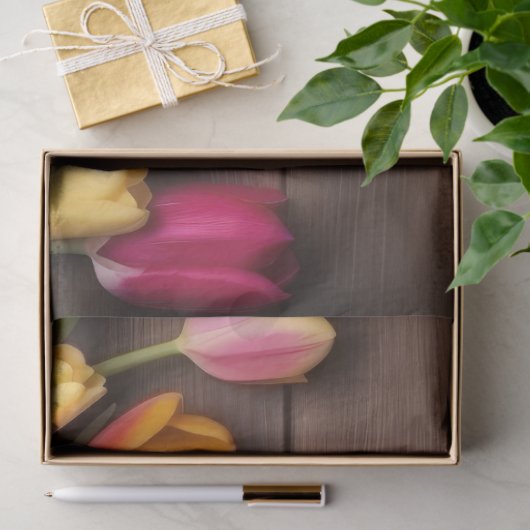 A Wood and Tulip Series Design #5 薄葉紙 (ギフト)