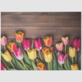 A Wood and Tulip Series Design #5 薄葉紙 (正面)