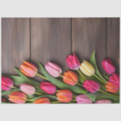 A Wood and Tulip Series Design #6 薄葉紙 (正面)