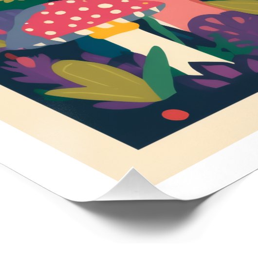 A woodland glossy poster ポスター (コーナー)