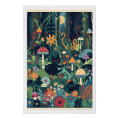 A woodland scene poster ポスター (正面)