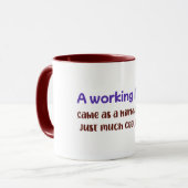 A Working Mom Same As normal Mom Just Much Cooler マグカップ (正面左)