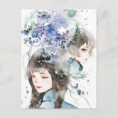 A World of ファンタジーと美しい、はがき ポストカード (正面)