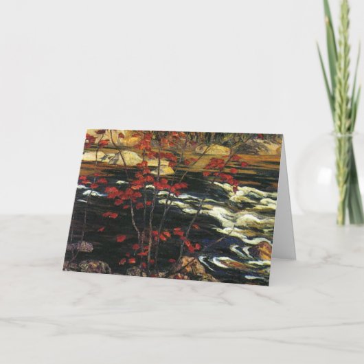 A. Y. Jackson – レッドメープル カード (正面)