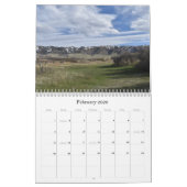 A Year at the Foot of Casper Mountain Calendar カレンダー (2月 2026)