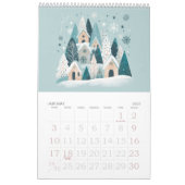 A Year in Color 2026 Wall カレンダー (1月 2027)