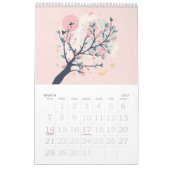 A Year in Color 2026 Wall カレンダー (3月 2027)