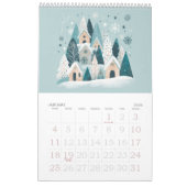 A Year in Color 2026 Wall カレンダー (1月 2026)