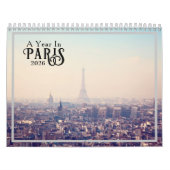 A Year in Paris 2026 Calendar カレンダー (カバー)