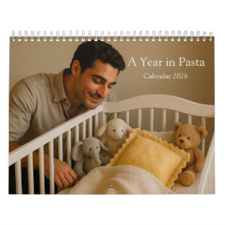 A Year in Pasta: Italy’s Carb-Fueled Dreams カレンダー