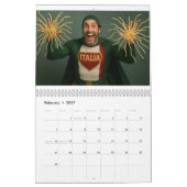 A Year in Pasta: Italy’s Carb-Fueled Dreams カレンダー (2月 2027)