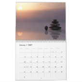 A year of balance meditation for a new year calend カレンダー (1月 2027)