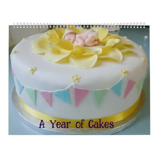 A Year of Cakes  カレンダー (カバー)