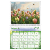A Year of Celebrations – Illustrated Wall Calendar カレンダー (3月 2027)