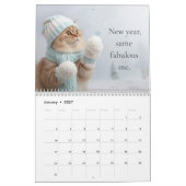 A Year of Cozy Cats Calendar カレンダー (1月 2027)