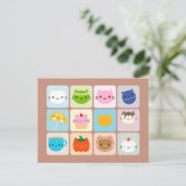 A Year of Cute Cats ポストカード (スタンド正面)