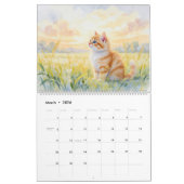 A Year of Kittens 2026 Wall Calendar カレンダー (3月 2026)