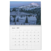 A Year Of Mount Rainier 2026 Wall Calendar カレンダー (3月 2027)