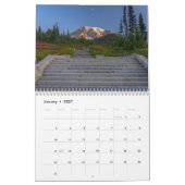 A Year Of Mount Rainier 2026 Wall Calendar カレンダー (1月 2027)