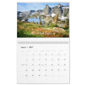 A Year of Natural Wonder 2026 Calendar カレンダー (3月 2027)