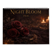 A Year of Night Bloom Calendar カレンダー (カバー)