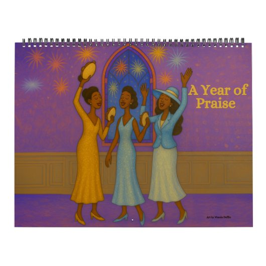A Year of Praise African American Calendar カレンダー (カバー)