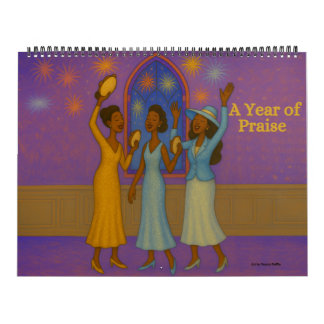 A Year of Praise African American Calendar カレンダー