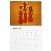 A Year of Praise African American Calendar カレンダー (2月 2026)