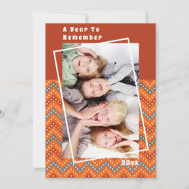 A Year to Remember Chevron Christmas Holiday写真