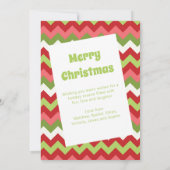 A Year to Remember Chevron Christmas Holiday写真 (裏面)