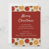 A Year to Remember Merry Christmas モダン 3写真 (裏面)