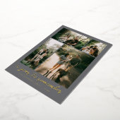 A Year to Remember Photo Collage 箔シーズンカード (回転した状態)