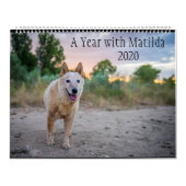 A Year with Matilda: 2020 Calendar カレンダー (カバー)