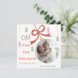 A Yoga Lover's Flat Holiday Card シーズンカード