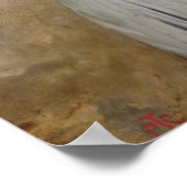 A Young Girl in the Classroom, 1876 (キャンバスに油) ポスター (角)