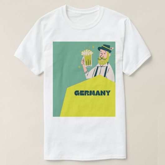  A youth shirt featuring an image from German heri Tシャツ (デザイン正面)