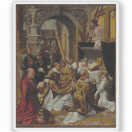 A. Ysenbrandt: The Mass of Saint Gregory 素晴らし. シール