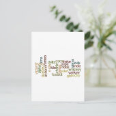 A ~ Zの音声アルファベット電話(ワードル) ポストカード (スタンド正面)