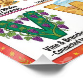 A-Z Bible Heroes and Stories Alphabet ポスター (コーナー)