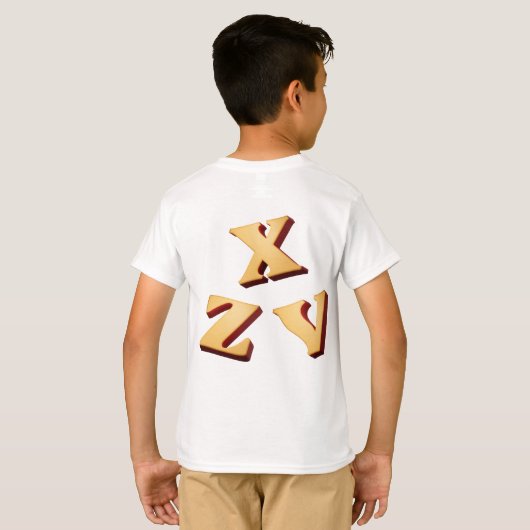 A-Z Tシャツ (裏面フル)