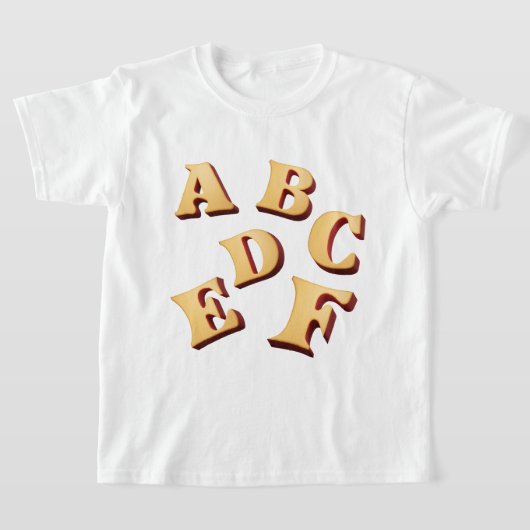 A-Z Tシャツ (レイダウン)